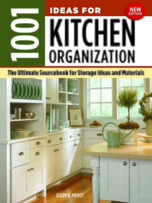cover image of 1001 Ideas for Kitchen Organization, New Edition